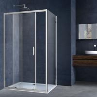 Душевое ограждение Vincea Alpha 90x100 см  VSR-3AL9010CL