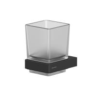 Стакан подвесной Whitecross Cubo CU2430BL, цвет: черный