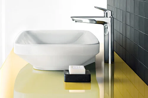 Фото смеситель для раковины hansgrohe logis 71091000_vstvo
