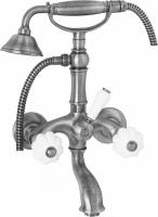Смеситель для ванны Migliore Olivia, цвет: белый/хром ML.OLV-5802.BI.CR