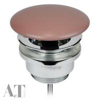 Донный клапан AeT свободный слив, цвет: розовый матовый A037142