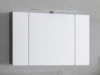 Зеркальный шкаф Kolpa-san Oxana 100 см, цвет: темный дуб TOO 100 - LED,SW,S