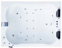 Акриловая ванна Royal Bath Hardon De Luxe RB083100DL 200x150 см
