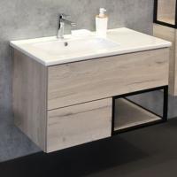 Тумба с раковиной Comforty Мальме 90 см 00-00004200