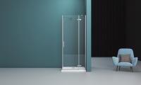 Душевое ограждение BelBagno KRAFT-AH-12-80/100-C-Cr-R 80x100 см
