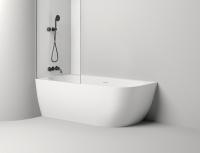 Ванна из искусственного камня Salini Sofia Corner 170x85 см L 102525M матовая