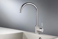 Смеситель для кухни Granula 3125, XРОМ/БАЗАЛЬТ