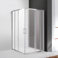 Душевое ограждение Cezares Molveno MOLVENO-A-22-90+20-P-Cr 110 см