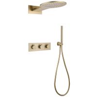 Душевой набор со встроенным смесителем Abber Wasser Kreis AF8151G