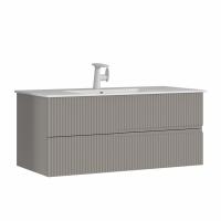 Тумба с раковиной Orka Moonlight 120 см, цвет: бежевый 5001508