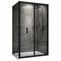 Душевое ограждение Abber  Sonnenstrand AG07120B-S90B 120x90 см