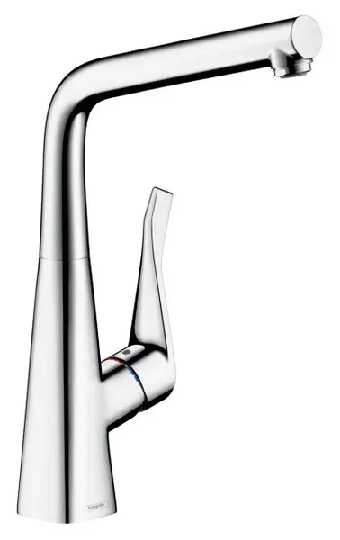 Фото смеситель для кухонной мойки hansgrohe metris 14823000