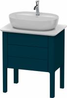 Тумба под раковину Duravit Luv 63 см, цвет: ночной синий матовый лак LU956509898