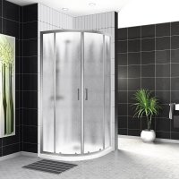 Душевое ограждение BelBagno UNO-195 100x100 см UNO-195-R-2-100-CH-CR
