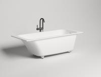 Ванна из искусственного камня Salini Orlanda Kit 170x80 см 102116M матовая