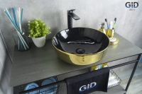Раковина накладная Gid Nc412 41.5 см