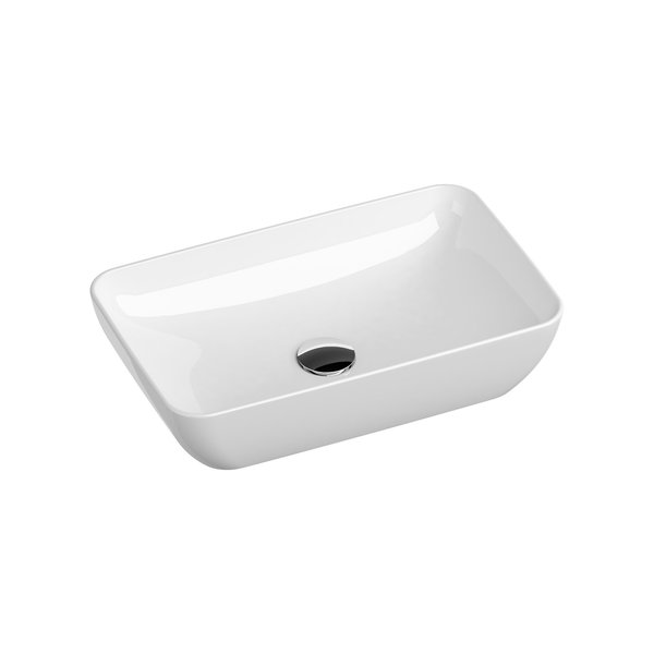 Фото раковина накладная ravak ini slim 50 см xjx01150001