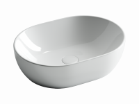 Раковина накладная Ceramicanova Element 48 см, цвет: белый CN6019