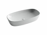Раковина накладная Ceramicanova Element 70 см, цвет: белый CN5040