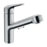 Смеситель для кухонной мойки Hansgrohe Focus 71829000