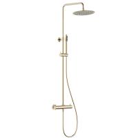 Душевая стойка AQUAme AQM8006BG, цвет : золото