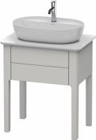Тумба под раковину Duravit Luv 63 см, цвет: нордический белый матовый лак LU956003939
