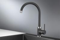 Смеситель для кухни Granula 2125, ЧЁРНЫЙ