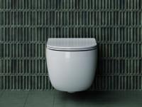 Унитаз подвесной, безободковый Ceramicanova Long CN3015