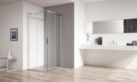 Душевое ограждение Cezares Comfort COMFORT-A-2-90-C-Cr 90 см
