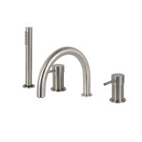 Смеситель для ванны Fima Carlo Frattini Spillo Steel F3074INOX