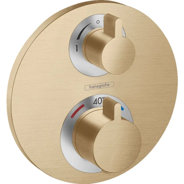 Фото термостатический смеситель для душа hansgrohe ecostat s 15758140