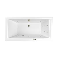 Акриловая ванна Whitecross Savia Duo 170x80 см Line 0103.170080.100.LINE.BR
