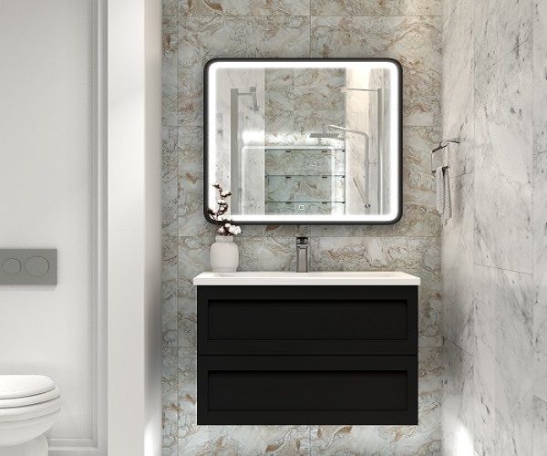 Фото тумба под раковину art&max platino 100 см am-platino-1000-2c-so-nm