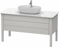 Тумба под раковину Duravit Luv 133 см, цвет: нордический белый матовый лак LU956603939
