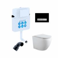 Унитаз с инсталляцией Акватек Европа SET BW AQUATEK ЕВРОПА-031 3в1