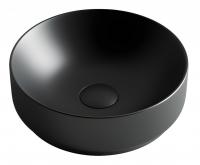 Раковина накладная Ceramicanova Element 35.5 см, цвет: черный CN6007