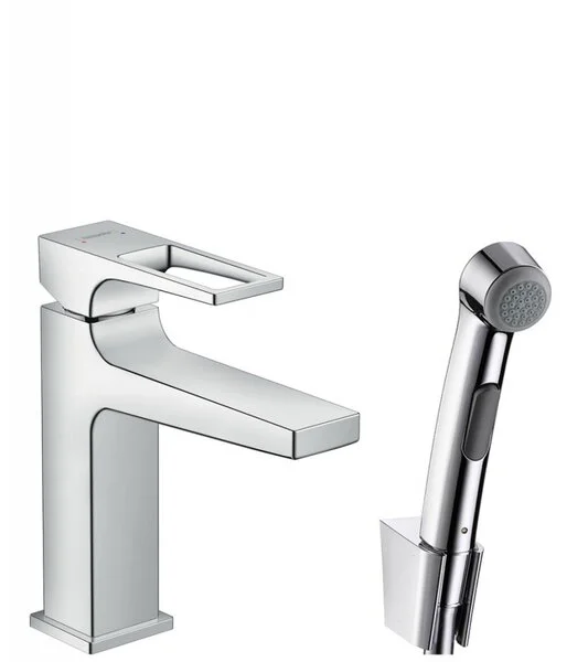Фото смеситель для раковины hansgrohe metropol 74522000