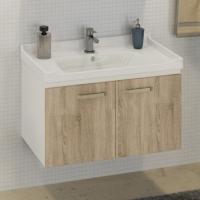 Тумба с раковиной Comforty Рига 80 см 00004139026