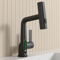 Смеситель для раковины Black&White SD3027B