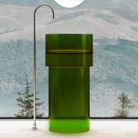 Раковина напольная Abber Kristall AT2701Emerald