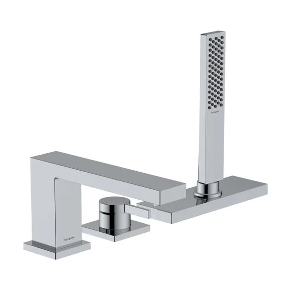 Фото смеситель дна борт ванны hansgrohe tecturis e 73443000