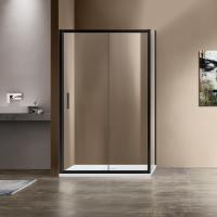 Душевое ограждение Vincea Garda 100x120 см  VSR-1G1012CLB