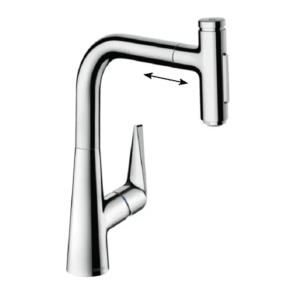 Фото смеситель для кухонной мойки hansgrohe select 72824000