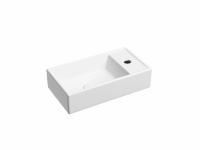 Раковина подвесная Ceramicanova Element 41.7 см, цвет: белый CN6051LMW