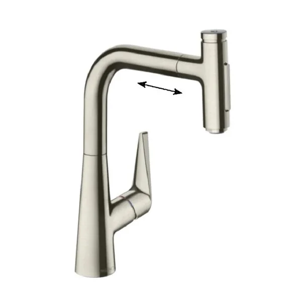 Фото смеситель для кухонной мойки hansgrohe select 72824800