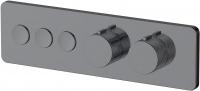 Смеситель для душа Allen Brau Liberty 5.33003-MG графит браш