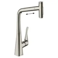 Смеситель для кухонной мойки Hansgrohe Metris Select 73820800