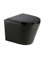 Унитаз подвесной AQUAme с сиденьем SoftClose 51.5 см AQM2001MB
