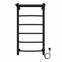 Электрический полотенцесушитель Azario Verona 40x80 см цвет: черный AZ04848PB