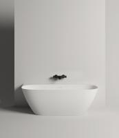 Ванна из искусственного камня Salini Sofia Wall 180x85 см 102513G глянцевая